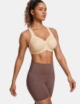 SYROKAN Women's High Support Racerback Sports Bra 34DD