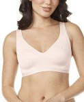 Warner's Cloud 9 Wireless Comfort Bra - Rosewater, XL