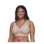 Warner's Cloud 9 Soft Comfort Wireless Bra, X-Large