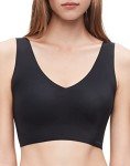Calvin Klein Women's Soft V Neck Bralette - Black