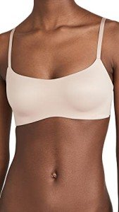 Calvin Klein Lightly Lined Scoop Neck Bra - Honey Almond