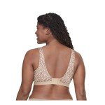 Warner's Cloud 9 Soft Comfort Wireless Bra, X-Large