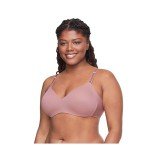 Warner's Comfort Wireless Lightly Lined Bra, Mauve Haze