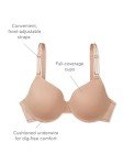Warner's Women's Lightly Lined Underwire Bra, Almond