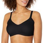 Warner's Women's Seamless Stretch Comfort Bra, Black