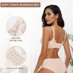 Wireless Push-Up Bralette with Soft Seamless Design