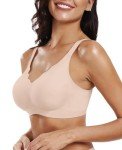 Wireless Push-Up Bralette with Soft Seamless Design