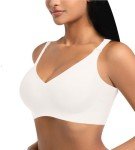 ANFITBOC Wireless Deep V Comfort Bras for Women