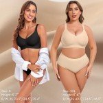 JoliComfy Wireless Push Up Bra for Women