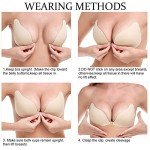 Sticky Backless Adhesive Push-Up Bra 2 Pairs