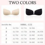 Sticky Backless Adhesive Push-Up Bra 2 Pairs