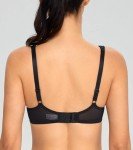 Lemorosy Women's Push-Up Balconette Bra - Black