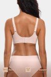 Buttery Soft Wireless V Neck Push Up Bra