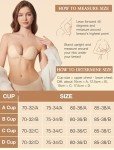 Sticky Bra Push Up: Strapless & Breathable 2 Pairs