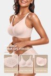 Buttery Soft Wireless V Neck Push Up Bra