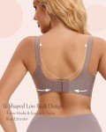OXYIBRAS Wireless Mesh Seamless Comfort Bra Grey XXL