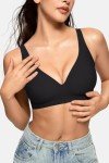 Vertvie Women's Deep V Wireless Comfort Bras