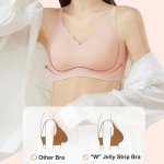 2 Pack Women's Seamless Wire-Free Comfort Bras