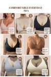 Vertvie Women's Deep V Wireless Comfort Bras