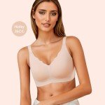 2 Pack Women's Seamless Wire-Free Comfort Bras