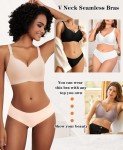 Comfortable Wireless Push-Up Seamless Bra for Women