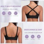 Ganado Women's Wireless Seamless Push-Up Bra - Black