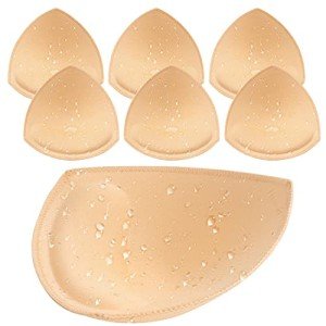 Waterproof Push-Up Bra Pads - 3 Pairs
