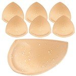 Waterproof Push-Up Bra Pads - 3 Pairs
