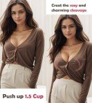 Supportive Multiway Push-Up Strapless Bra - Beige 32C