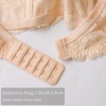 Backless Push-Up Bra with Clear Straps - Beige