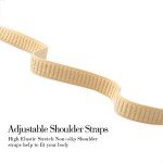 WingsLove Women's Plunge Push-Up Underwire Bra