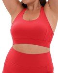 Plus Size Sports Bra for Full Support - Red