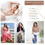 OEAK Women's Wireless Push-Up Bra in Grey