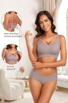 Comfortable Wireless Push-Up Bralette for Women