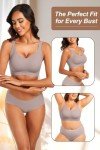 Comfortable Wireless Push-Up Bralette for Women