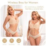 Comfortable Wireless Seamless Push-Up Bra for Women