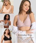Seamless Wireless Push-Up Bralette with Plunge Neck