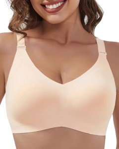 Wireless V Neck Seamless Bralette with Extender