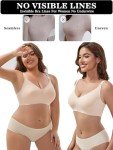 Wireless V Neck Seamless Bralette with Extender