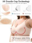 Wireless V Neck Seamless Bralette with Extender