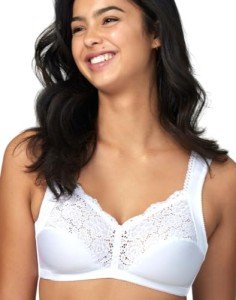 Wonderbra Women's Wireless Full Support Bra, White
