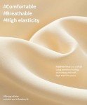 FeelinGirl Women's Wireless Full Coverage Bralette - Light Beige