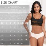 Ganado Wireless Full Coverage Seamless Padded Bra - Black