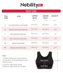 Nebility Women's Wireless Front Closure Sports Bra