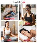 Nebility Women's Wireless Front Closure Sports Bra