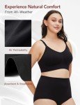 HOFISH 2-Pack Wireless Full Coverage Seamless Bras