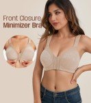 HACI Women's Wireless Back Support Posture Bra