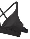 Deep V-Neck Wireless Yoga Bra for Women