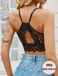 Avidlove Women's Wireless Bralette Set with Adjustable Straps