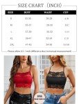 Avidlove Women's Wireless Bralette Set with Adjustable Straps